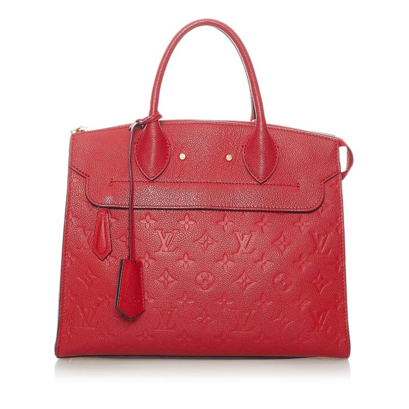 Louis Vuitton Monogram Empreinte Pont Neuf MM (SHG-32312) - Image 11