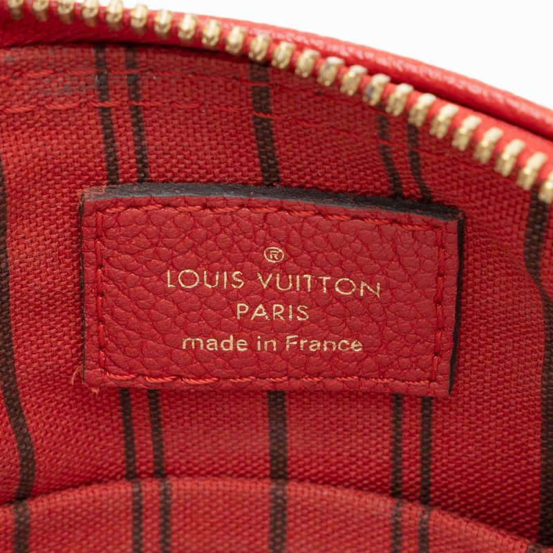 Louis Vuitton Monogram Empreinte Speedy Bandouliere 20 NM Satchel (SHF-22563) - Image 7