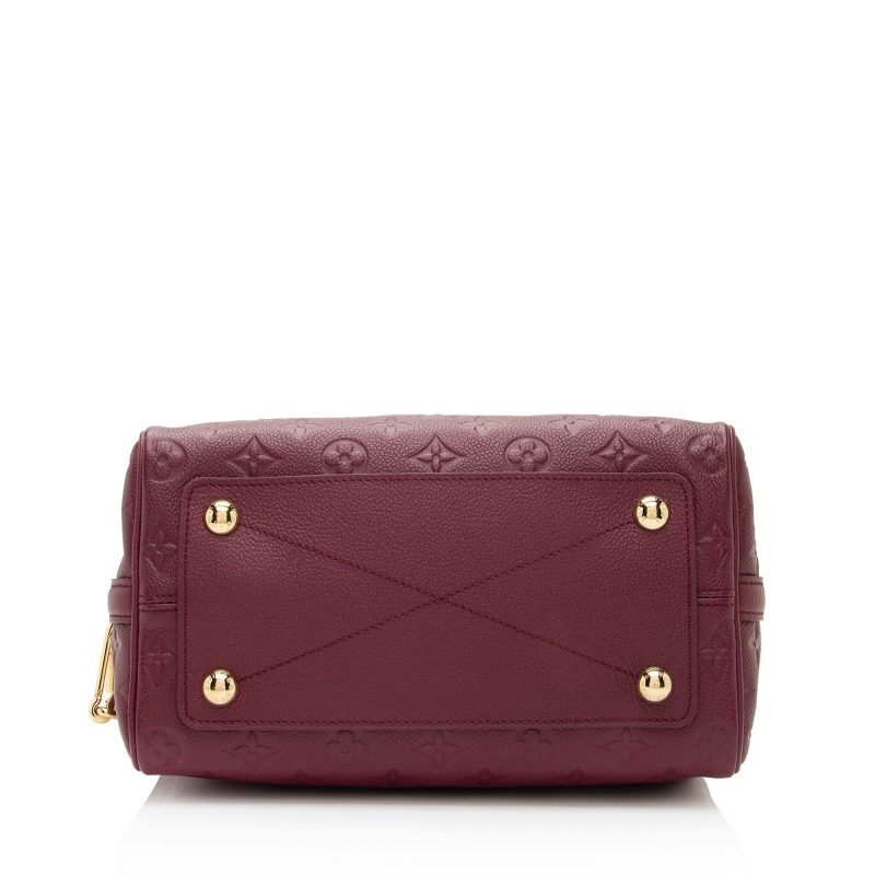Louis Vuitton Monogram Empreinte Speedy Bandouliere 25 Satchel (SHF-7YVpMd) - Image 3