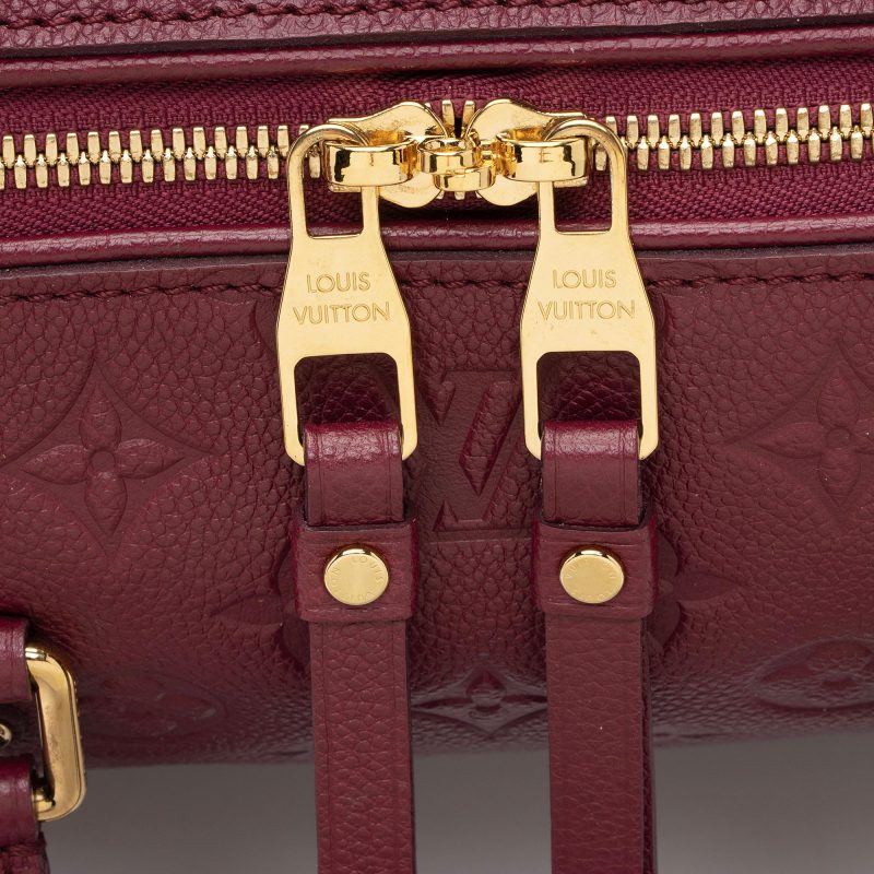 Louis Vuitton Monogram Empreinte Speedy Bandouliere 25 Satchel (SHF-7YVpMd) - Image 8