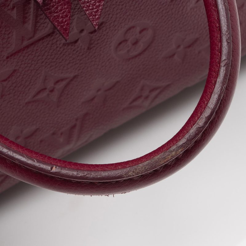 Louis Vuitton Monogram Empreinte Speedy Bandouliere 25 Satchel (SHF-7YVpMd) - Image 9