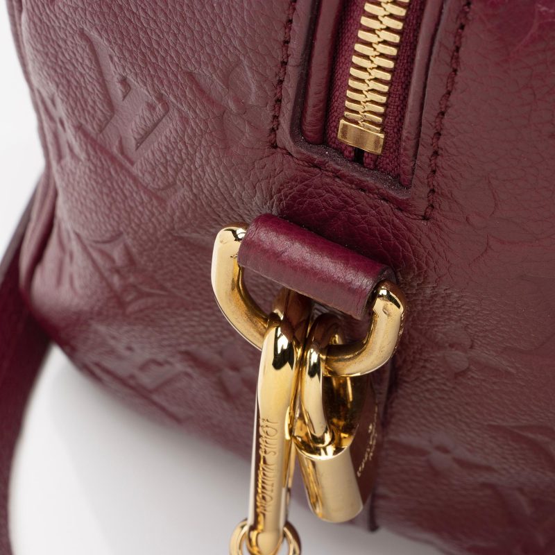 Louis Vuitton Monogram Empreinte Speedy Bandouliere 25 Satchel (SHF-7YVpMd) - Image 10