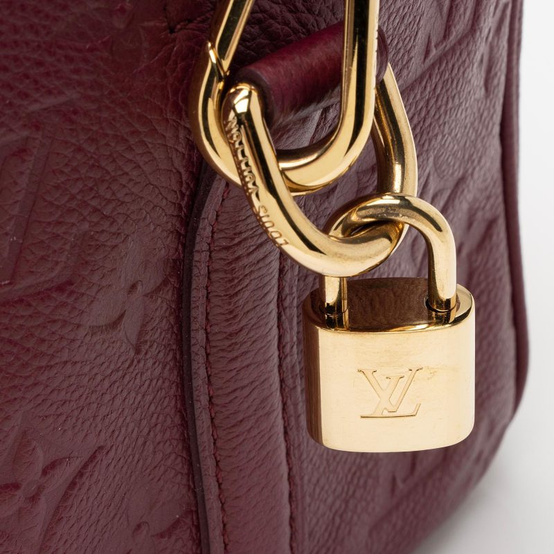 Louis Vuitton Monogram Empreinte Speedy Bandouliere 25 Satchel (SHF-7YVpMd) - Image 11