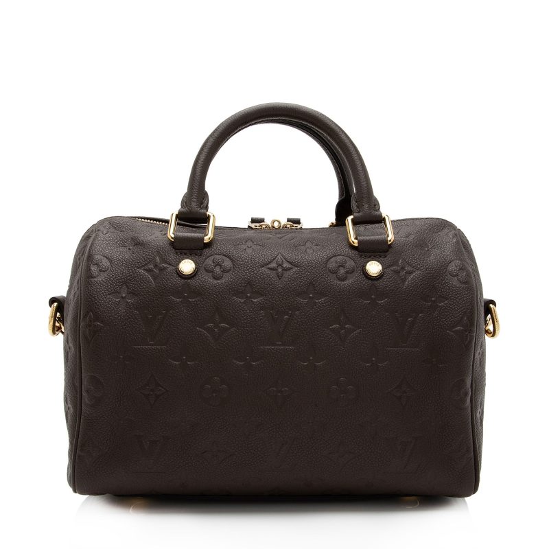 Louis Vuitton Monogram Empreinte Speedy Bandouliere 25 Satchel (SHF-Ye2dun) - Image 2
