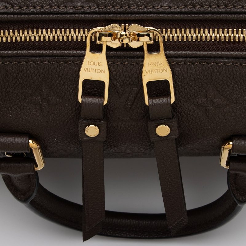 Louis Vuitton Monogram Empreinte Speedy Bandouliere 25 Satchel (SHF-Ye2dun) - Image 8