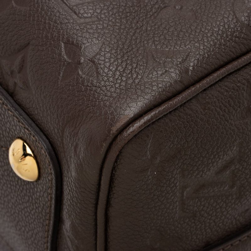 Louis Vuitton Monogram Empreinte Speedy Bandouliere 25 Satchel (SHF-Ye2dun) - Image 13