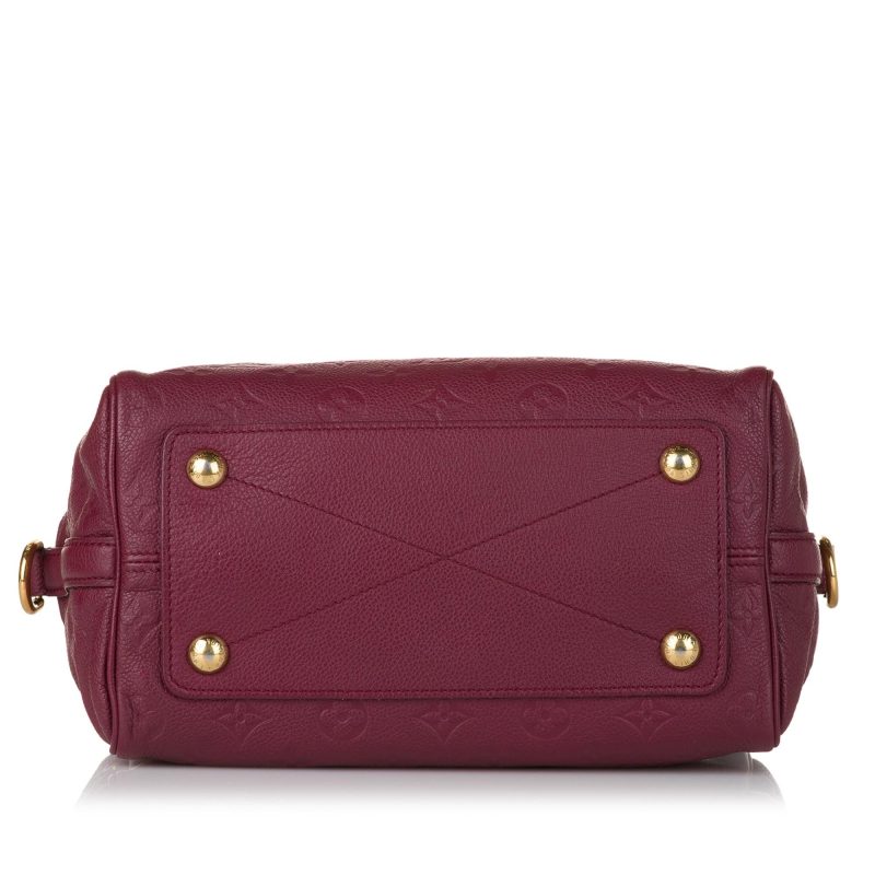 Louis Vuitton Monogram Empreinte Speedy Bandouliere 25 (SHG-32623) - Image 3