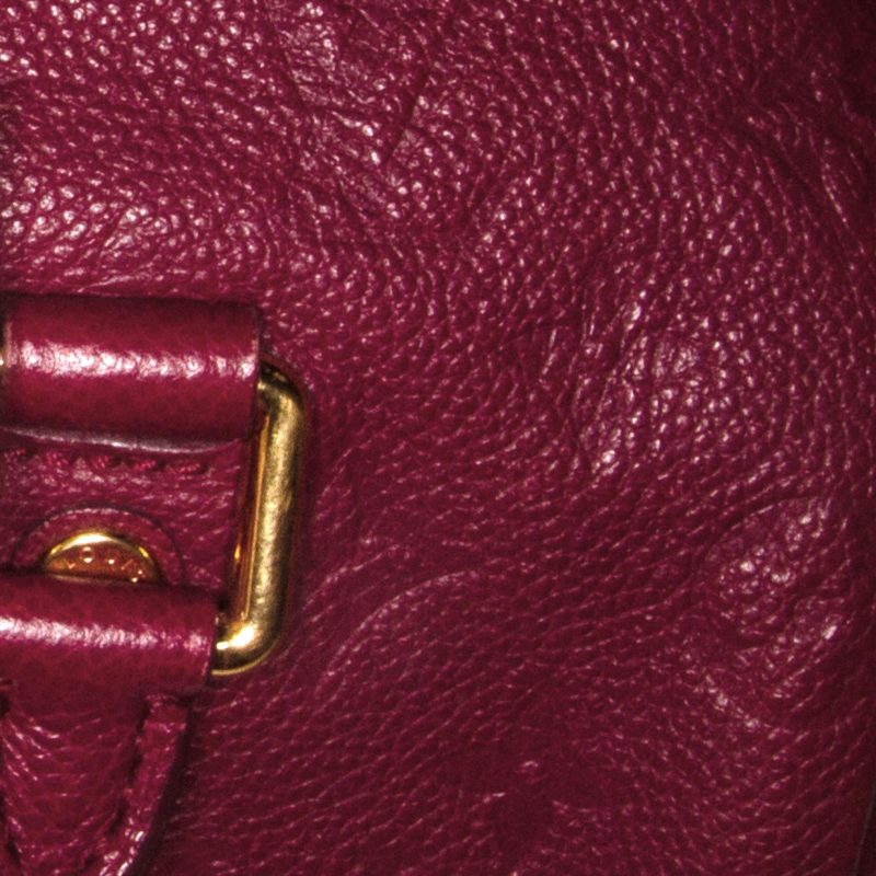 Louis Vuitton Monogram Empreinte Speedy Bandouliere 25 (SHG-32623) - Image 6