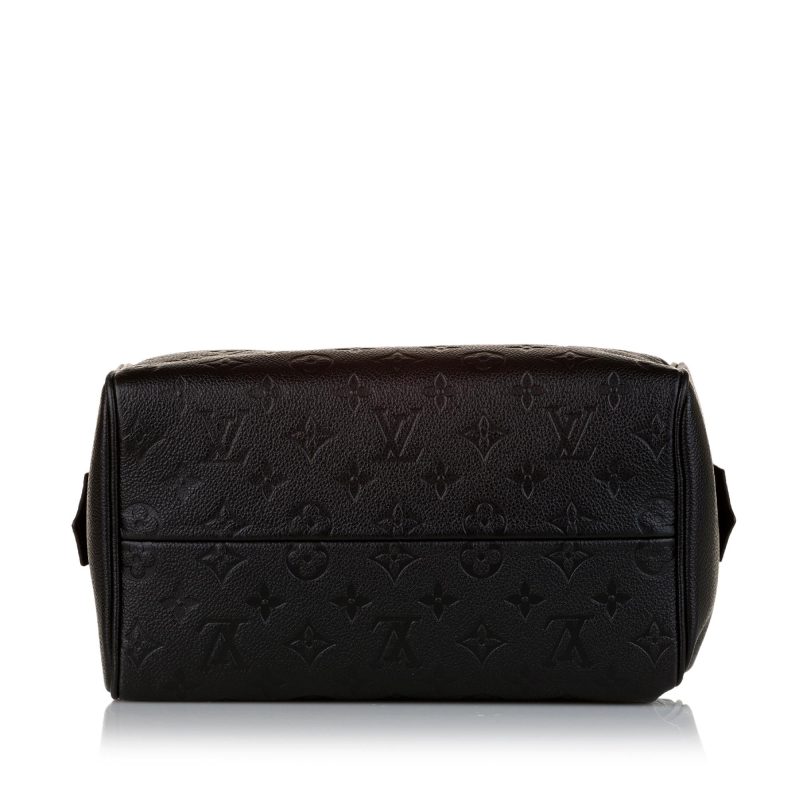 Louis Vuitton Monogram Empreinte Speedy Bandouliere 25 (SHG-33407) - Image 3