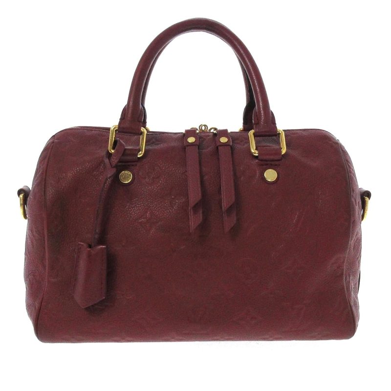 Louis Vuitton Monogram Empreinte Speedy Bandouliere 25 (SHG-35458) - Image 14