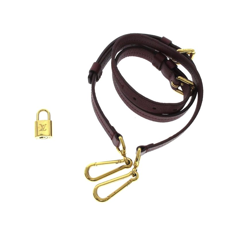 Louis Vuitton Monogram Empreinte Speedy Bandouliere 25 (SHG-35458) - Image 4