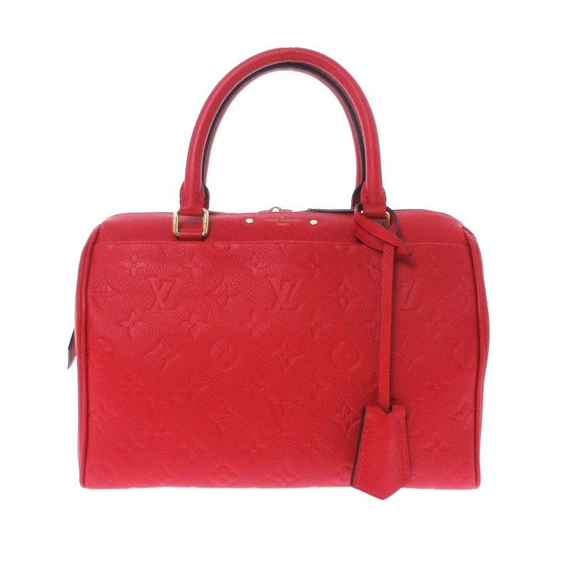 Louis Vuitton Monogram Empreinte Speedy Bandouliere 25 (SHG-vnpvg7) - Image 14