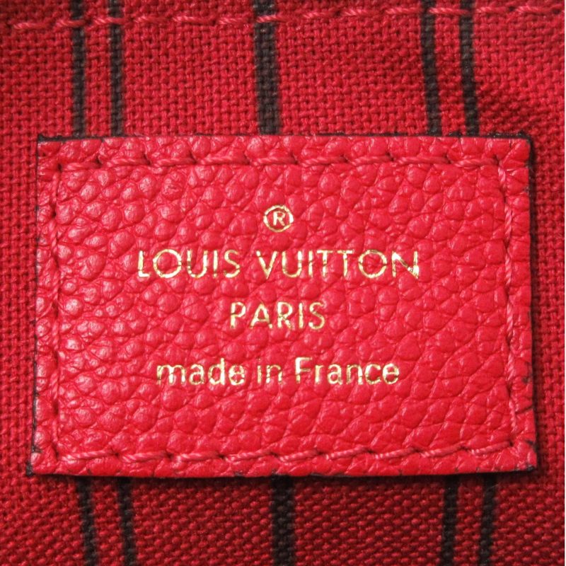 Louis Vuitton Monogram Empreinte Speedy Bandouliere 25 (SHG-vnpvg7) - Image 6