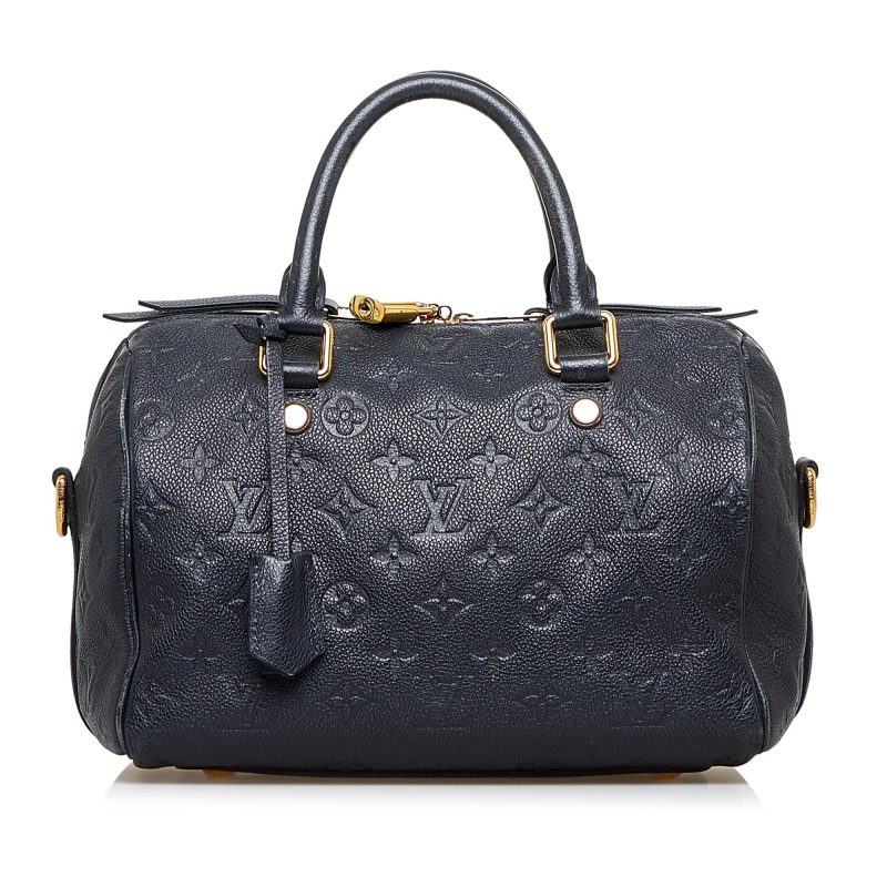 Louis Vuitton Monogram Empreinte Speedy Bandouliere 25 (SHG-edhay8) - Image 11