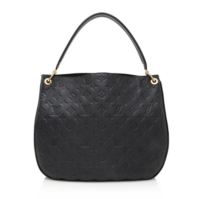 Louis Vuitton Monogram Empreinte Spontini Shoulder Bag (SHF-21404) - Image 2