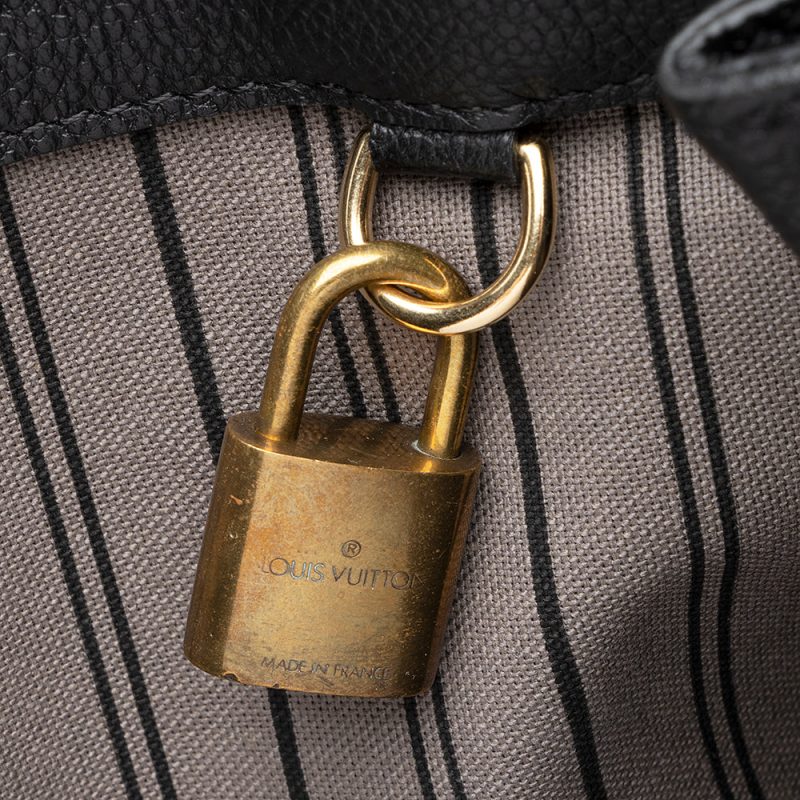 Louis Vuitton Monogram Empreinte Spontini Shoulder Bag (SHF-21404) - Image 9