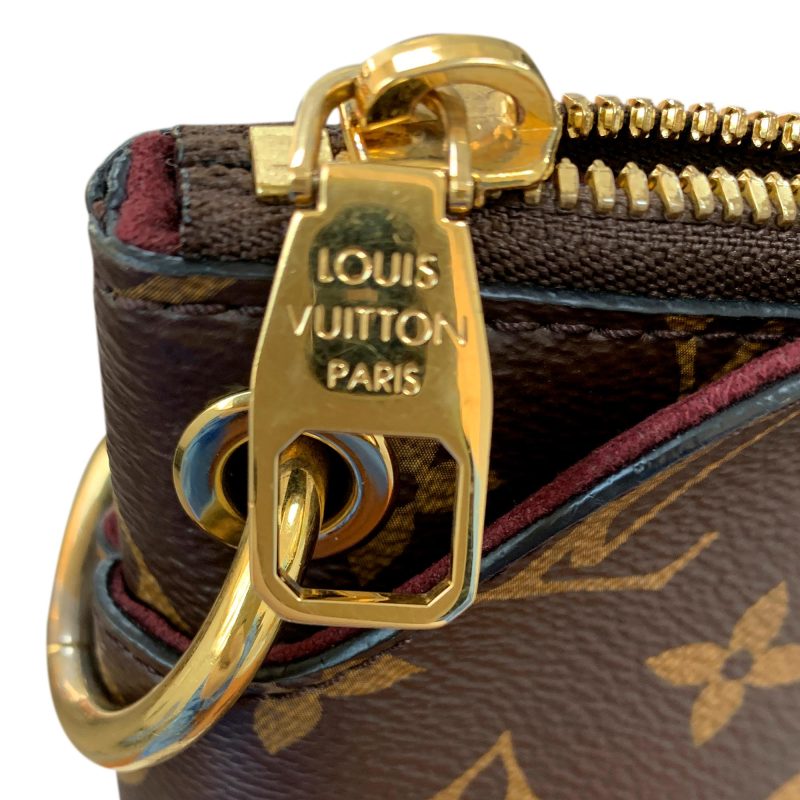 Louis Vuitton Monogram Flower Zipped Tote MM (SHG-W0LVmv) - Image 10