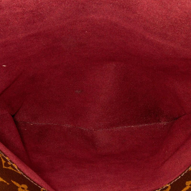 Louis Vuitton Monogram Flower Zipped Tote MM (SHG-W0LVmv) - Image 6