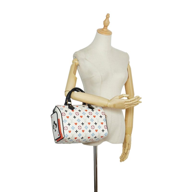 Louis Vuitton Monogram Game On Speedy Bandouliere 25 (SHG-G6gb36) - Image 4