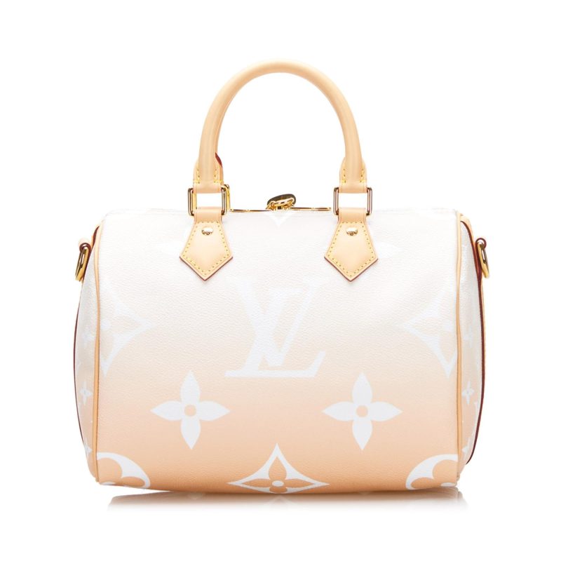 Louis Vuitton Monogram Giant By The Pool Speedy Bandouliere 25 (SHG-lpOsSm) - Image 2