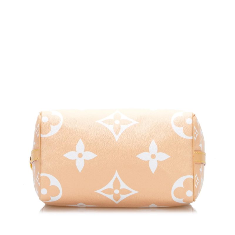 Louis Vuitton Monogram Giant By The Pool Speedy Bandouliere 25 (SHG-lpOsSm) - Image 3