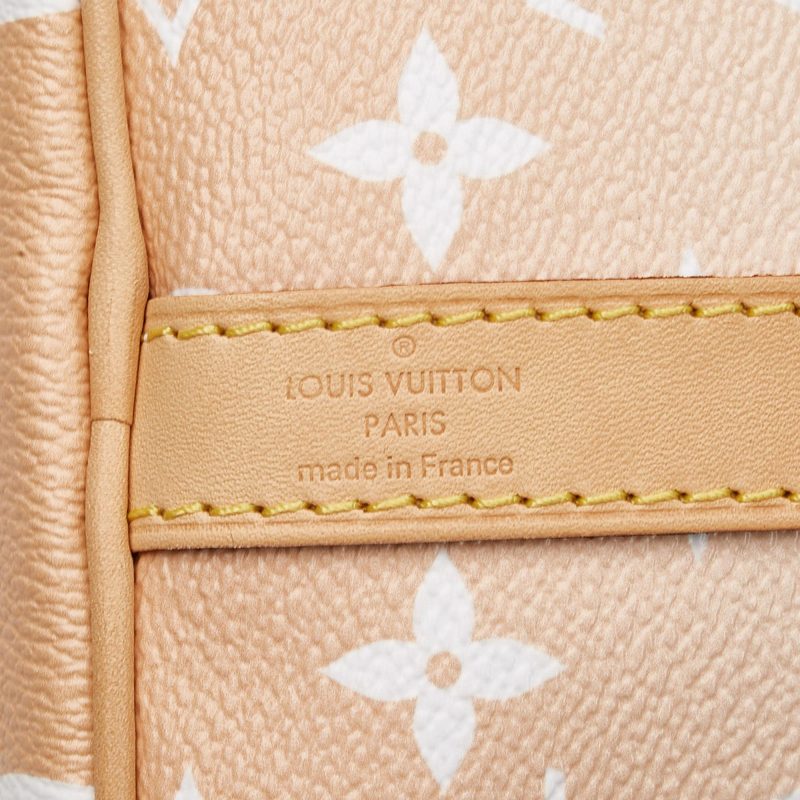 Louis Vuitton Monogram Giant By The Pool Speedy Bandouliere 25 (SHG-lpOsSm) - Image 8