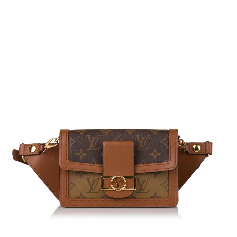 Louis Vuitton Monogram Giant Reverse Dauphine Bumbag (SHG-34448) - Image 9