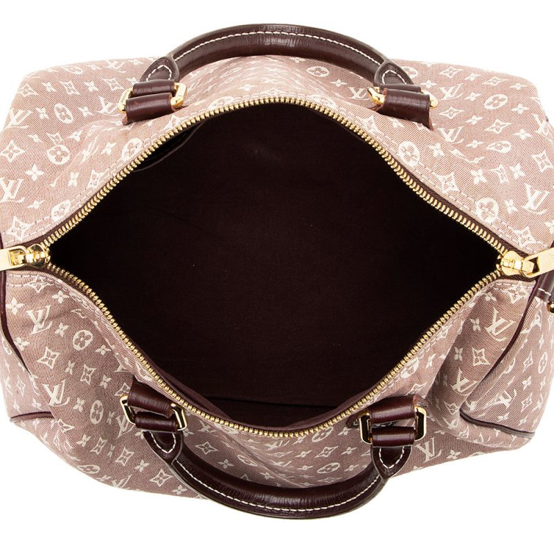 Louis Vuitton Monogram Idylle Speedy Bandouliere 30 Satchel (SHF-19858) - Image 6