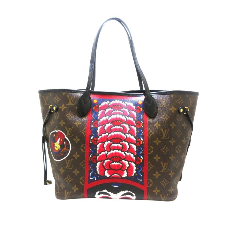 Louis Vuitton Monogram Kabuki Neverfull MM (SHG-37817) - Image 2