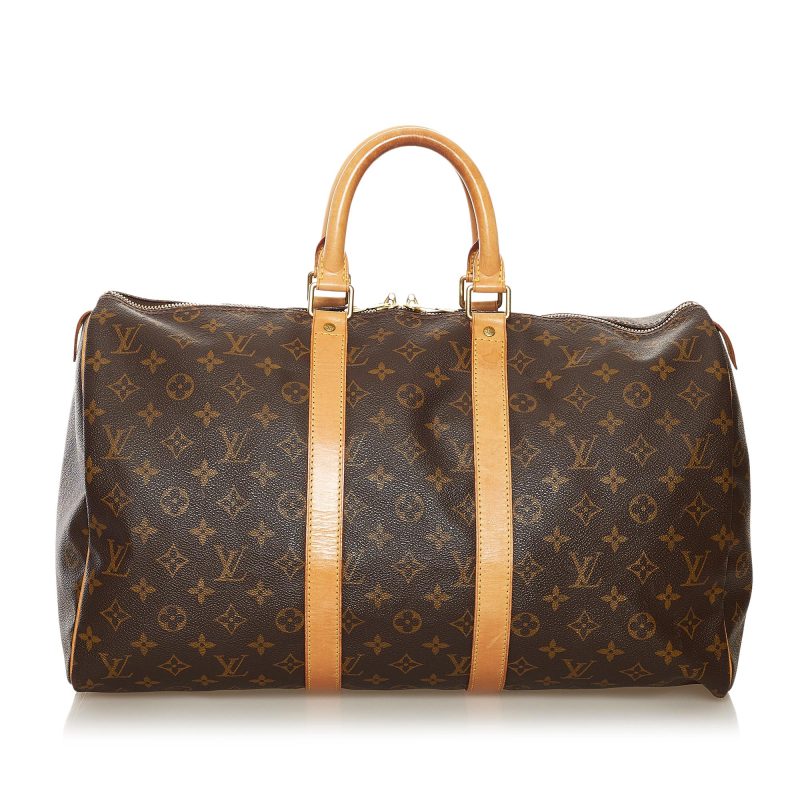 Louis Vuitton Monogram Keepall 45 (SHG-34287) - Image 9