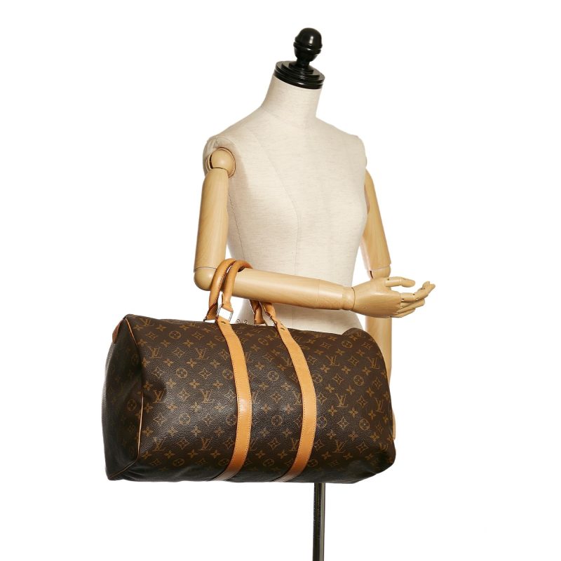 Louis Vuitton Monogram Keepall 45 (SHG-34287) - Image 4