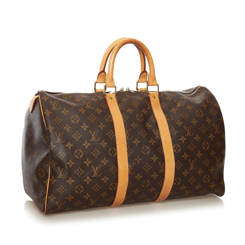 Louis Vuitton Monogram Keepall 45 (SHG-34287)