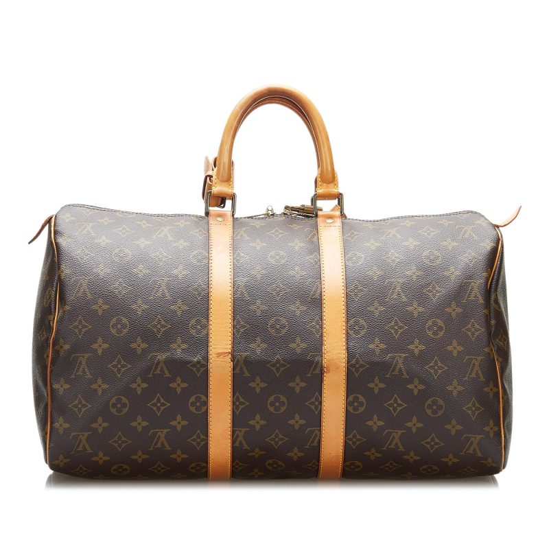 Louis Vuitton Monogram Keepall 45 (SHG-SGCG8q) - Image 2