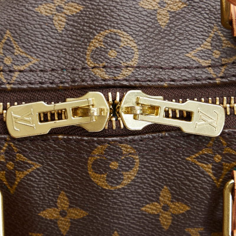 Louis Vuitton Monogram Keepall 45 (SHG-TbBeop) - Image 9