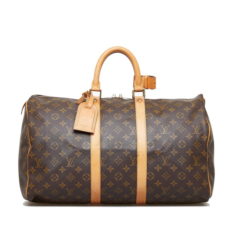 Louis Vuitton Monogram Keepall 45 (SHG-TbBeop) - Image 10