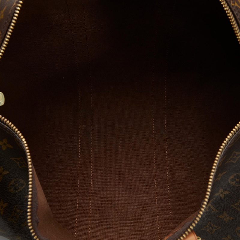 Louis Vuitton Monogram Keepall 45 (SHG-TbBeop) - Image 5