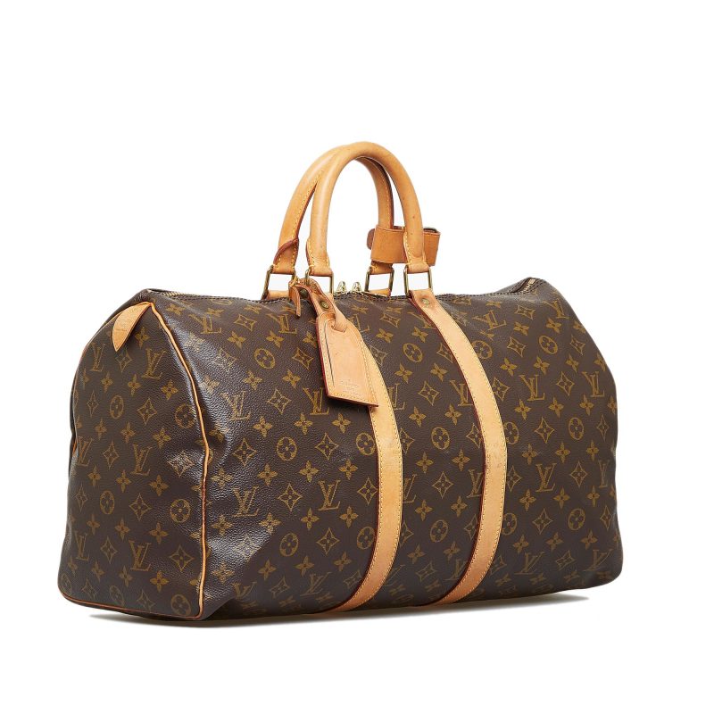 Louis Vuitton Monogram Keepall 45 (SHG-TbBeop)