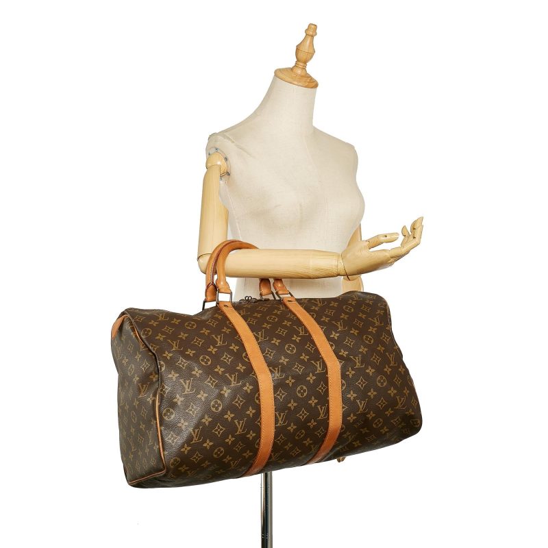 Louis Vuitton Monogram Keepall 50 (SHG-31928) - Image 4