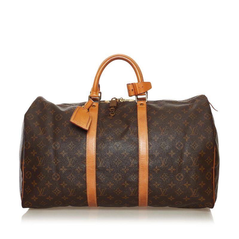 Louis Vuitton Monogram Keepall 50 (SHG-35806) - Image 9