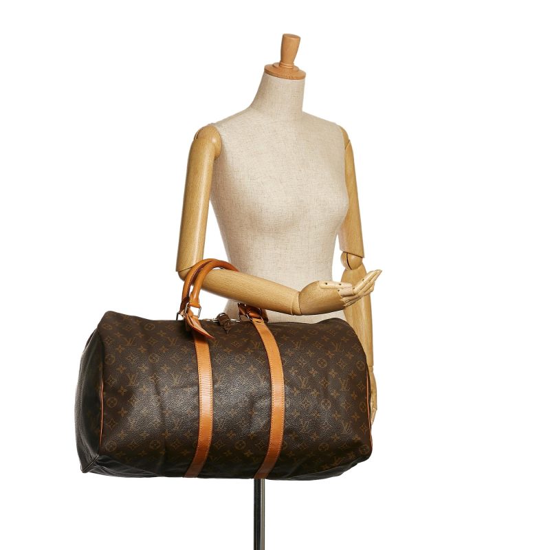Louis Vuitton Monogram Keepall 50 (SHG-35806) - Image 4