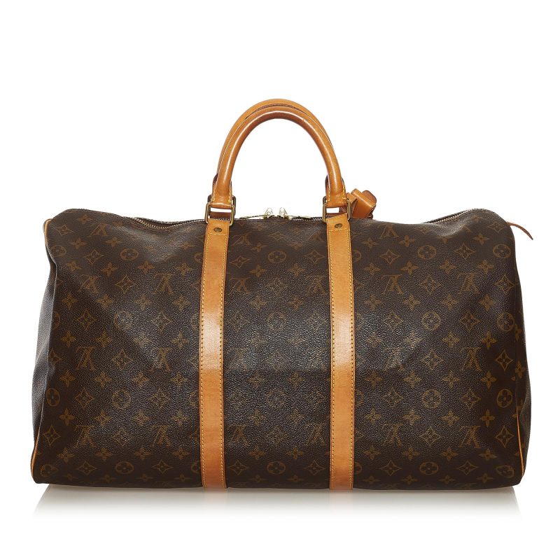 Louis Vuitton Monogram Keepall 50 (SHG-35808) - Image 2