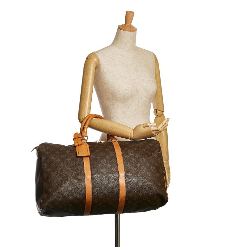 Louis Vuitton Monogram Keepall 50 (SHG-36324) - Image 4