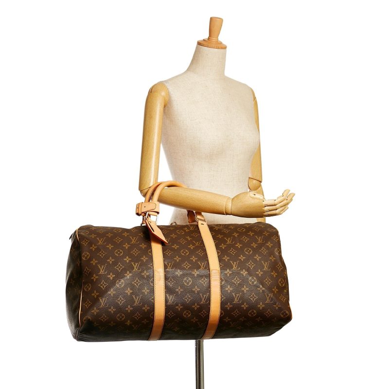 Louis Vuitton Monogram Keepall 50 (SHG-36723) - Image 4