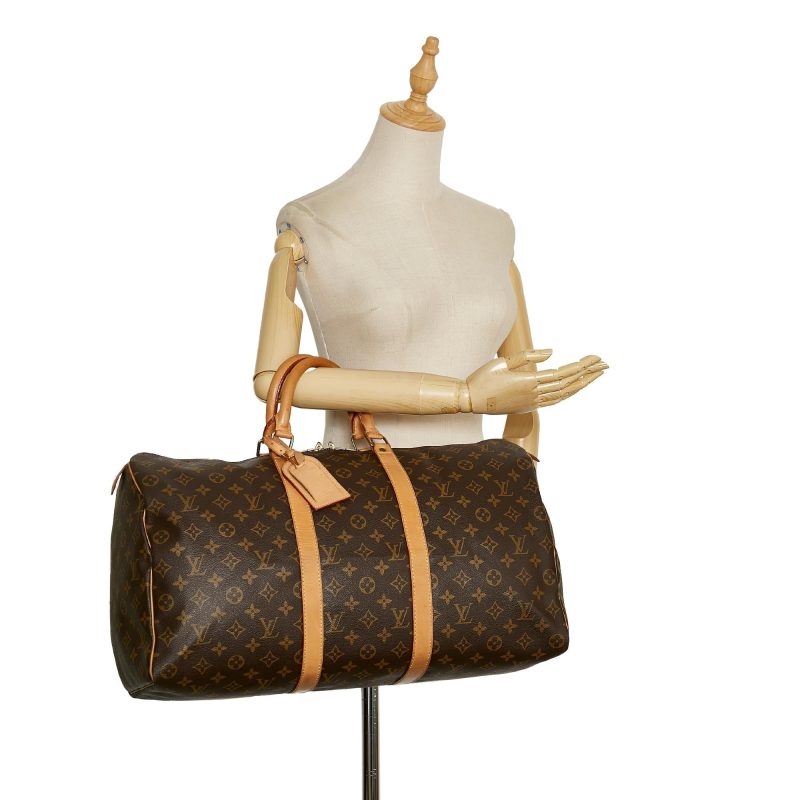 Louis Vuitton Monogram Keepall 50 (SHG-36945) - Image 4