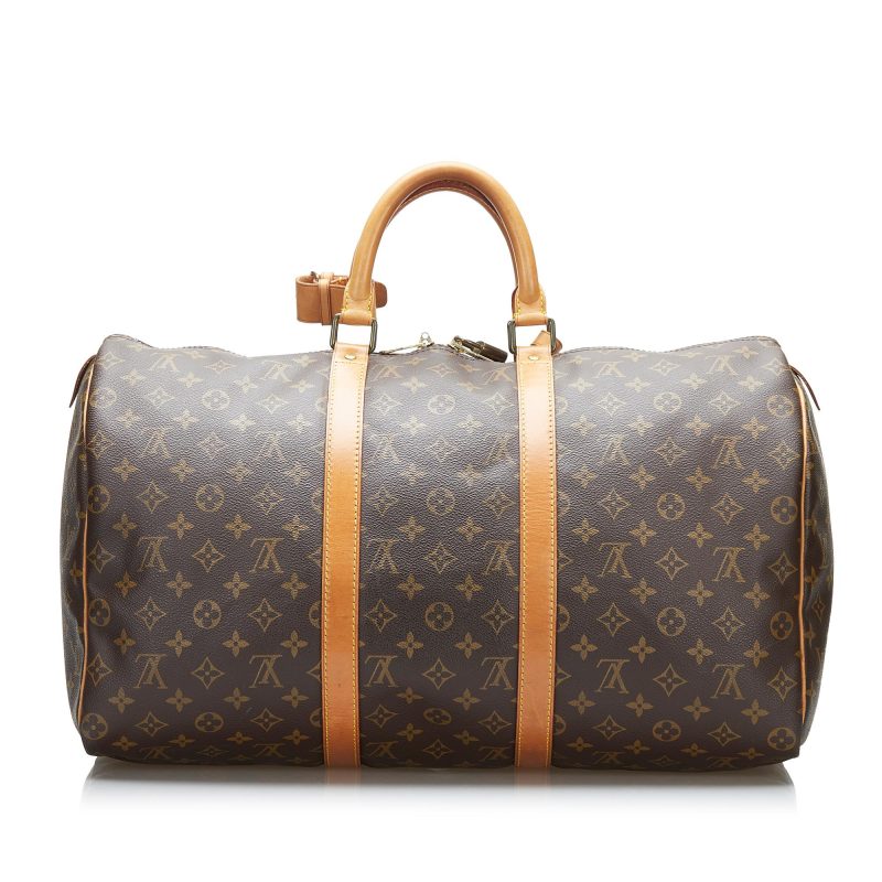 Louis Vuitton Monogram Keepall 50 (SHG-xO0GD5) - Image 2