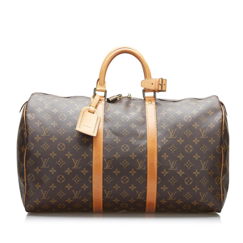 Louis Vuitton Monogram Keepall 50 (SHG-xO0GD5) - Image 13
