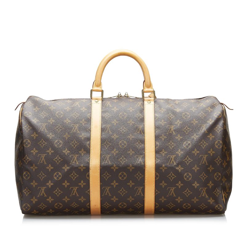 Louis Vuitton Monogram Keepall 50 (SHG-AKQ2H9) - Image 2