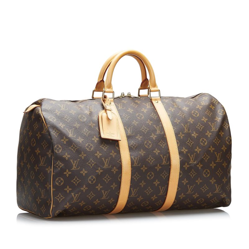 Louis Vuitton Monogram Keepall 50 (SHG-AKQ2H9)