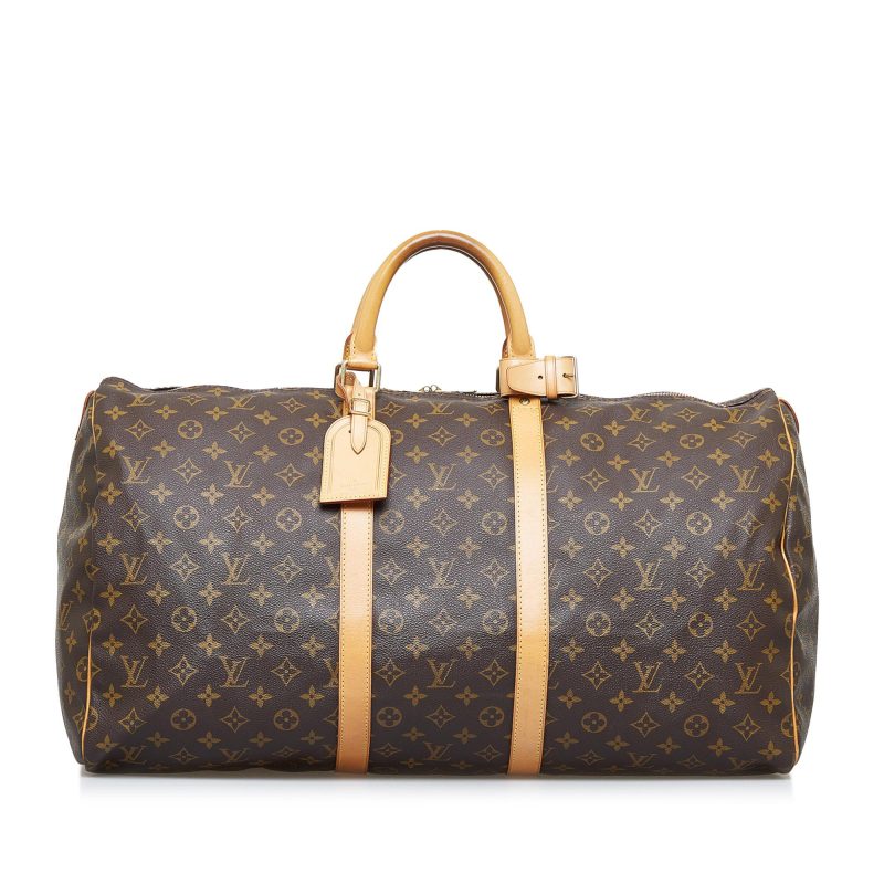 Louis Vuitton Monogram Keepall 50 (SHG-0ONQfE) - Image 11