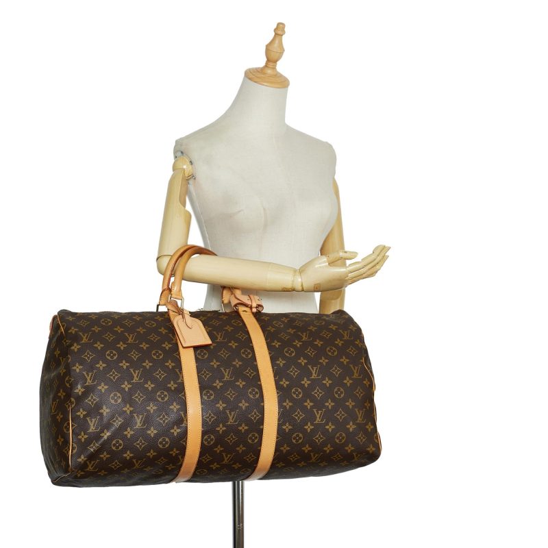 Louis Vuitton Monogram Keepall 50 (SHG-0ONQfE) - Image 4